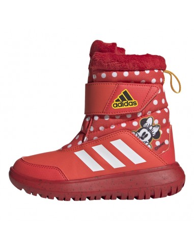 Adidas Winterplay x Disney Î Î±Î¹Î´Î¹ÎºÎ¬ ÎœÏ€Î¿Ï„Î¬ÎºÎ¹Î± Î¼Îµ Î£ÎºÏÎ±Ï„Ï‚ Bright Red / Cloud White / Better Scarlet IG7188